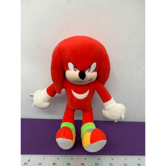 Sonic The Hedgehog Characters Set of 3 Blue Werewolf Red Hedgehog Knuckles and S - Picture 6 of 16